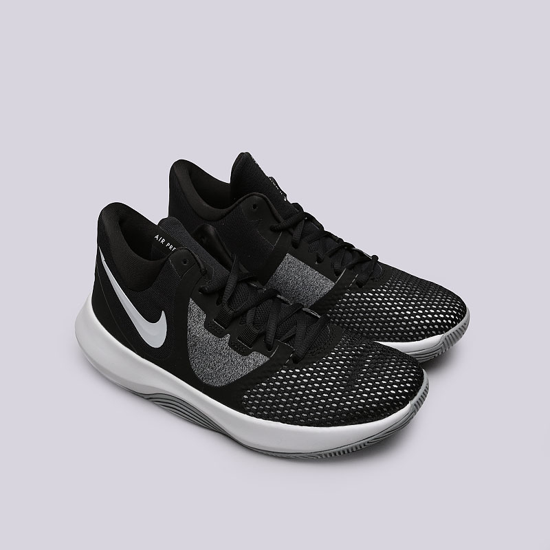  черные баскетбольные кроссовки Nike Air Precision II AA7069-001 - цена, описание, фото 2